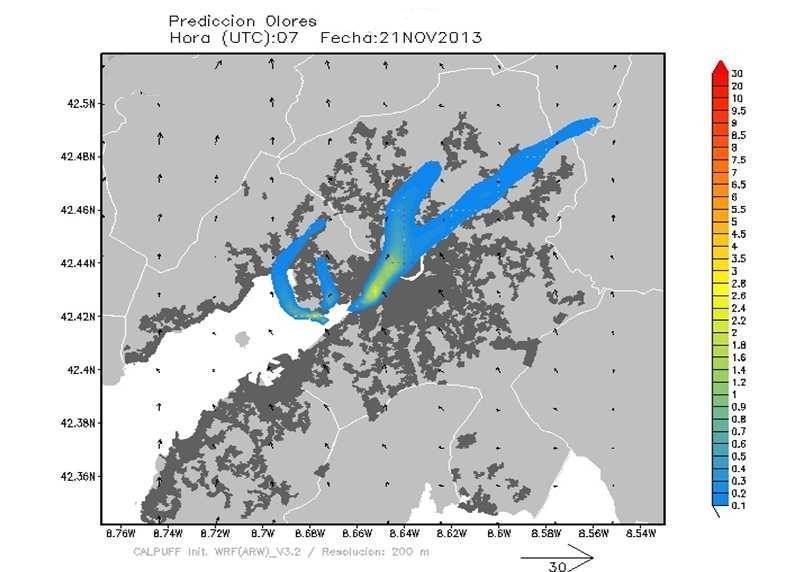 ProOlor mapa incidentes olores