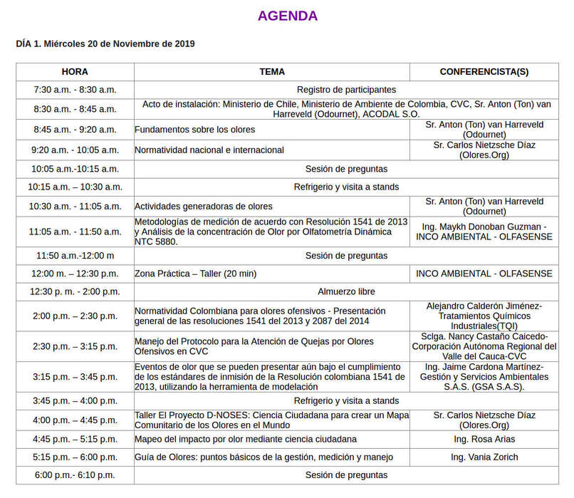 Agenda Cali 1