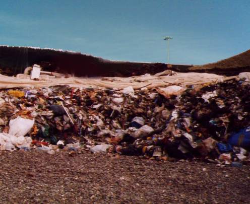 Landfill odours